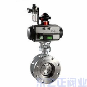 氣動三偏心蝶閥