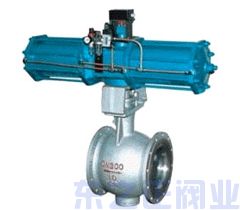 氣動偏心半球閥