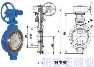 對夾式美標蝶閥