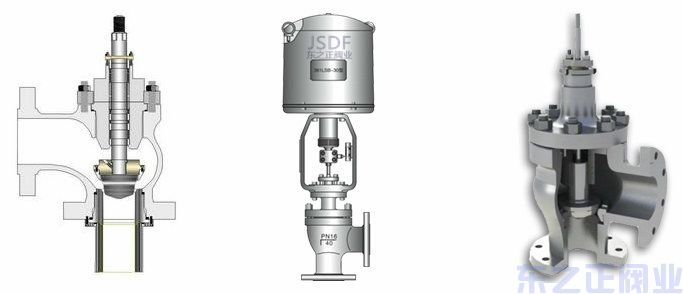 電動角式調(diào)節(jié)閥結(jié)構(gòu)圖 電動角式調(diào)節(jié)閥結(jié)構(gòu)圖
