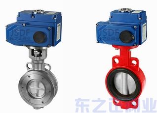 電動(dòng)對(duì)夾式蝶閥 