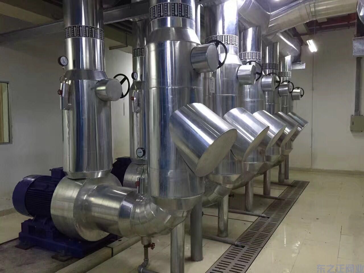 渦輪蝶閥使用現場1