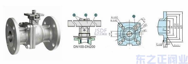 高平臺球閥結構圖